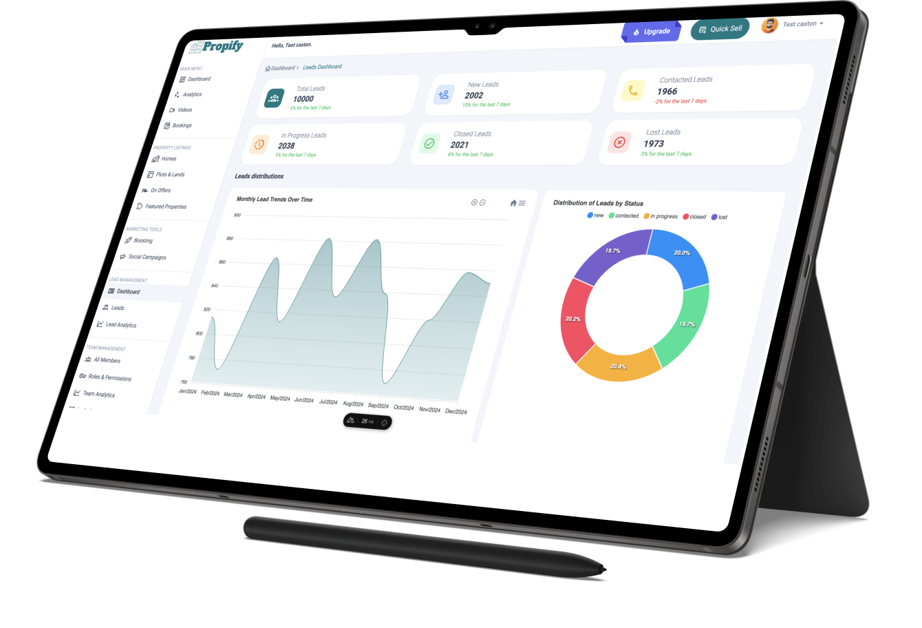 Propify Dashboard